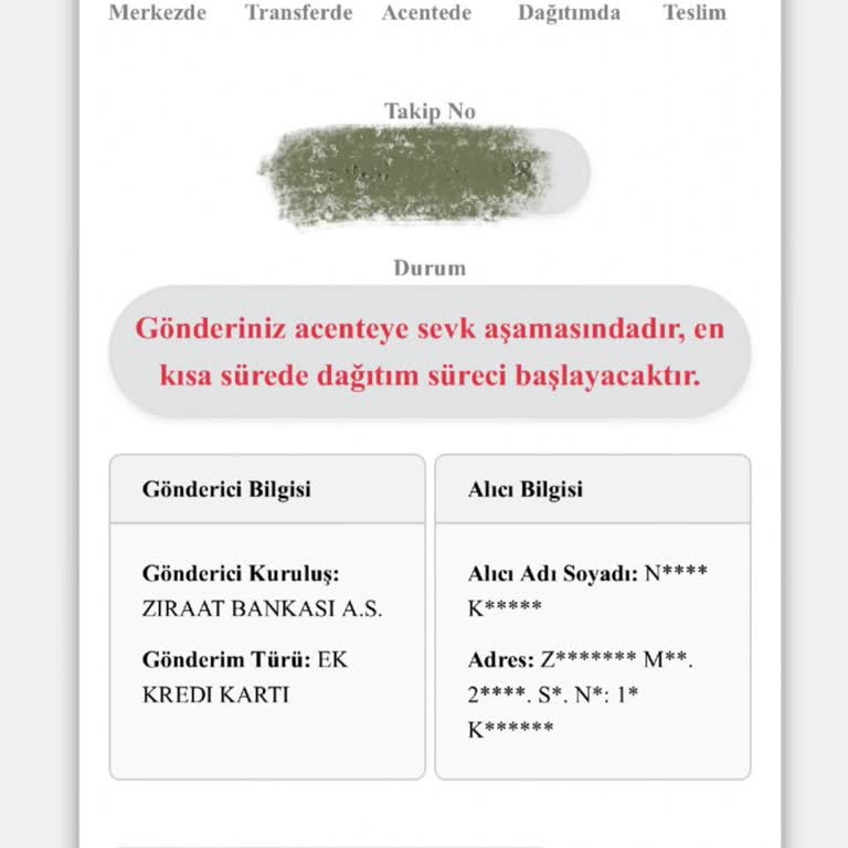 Kuryenet Kargo Teslim Edilmedi Ve Müşteri Hizmetinden Cevap Yok