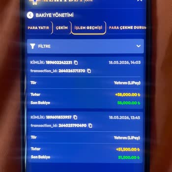 Meritbet 338000 TL ödemedi