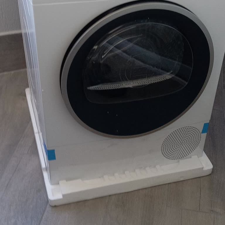 Ambalajsız Ve Kirli Kurutma Makinesi Teslim Edildi, Değişim Talebi
