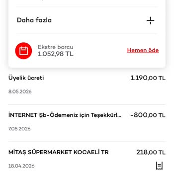 Akbank Kredi Kartımdan Üyelik Ücreti Nedeniyle 1190 TL Yetkisiz Kesinti