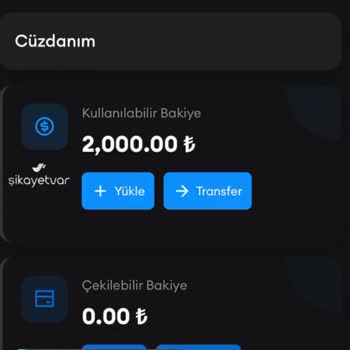 Pre Dünyam Kullanılabilir Bakiyenin Çekilebilir Bakiyeye Çevrilmesi