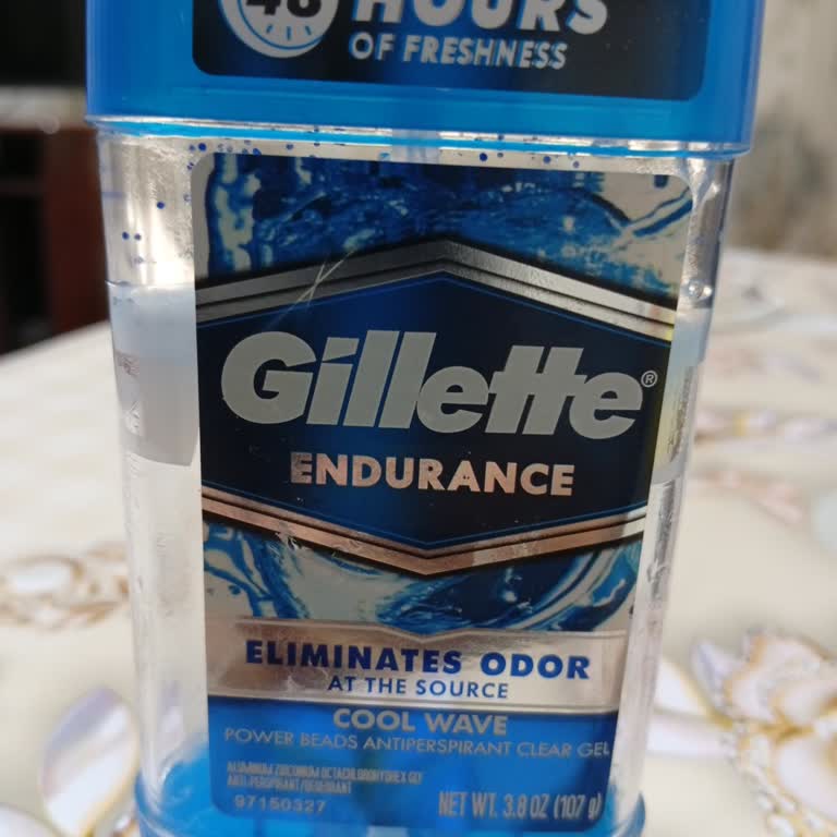 Гелевый Антиперспирант Gillette Endurance не защищает от запаха, оставляет пятна и испортил одежду