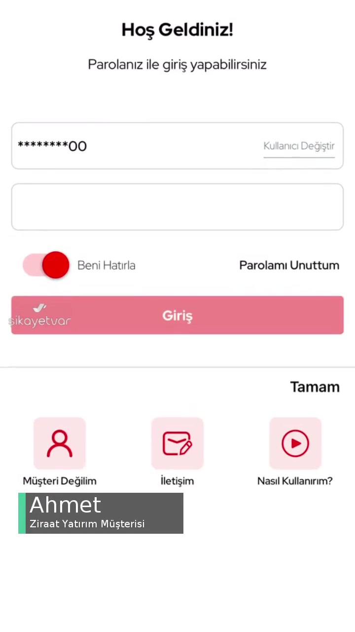 Ziraat Yatırım Z Borsa'ya Giriş Yapamıyorum videonun kapak resmi