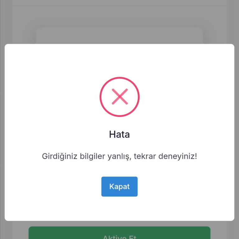 Pegem Akademi'de Aktivasyon Kodu Hatası Nedeniyle Video Çözümlerine Erişilemiyor