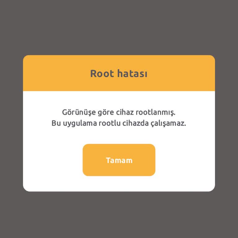 PTT HGS Uygulamasında Rootlu Cihaz Uyarısı Ve Destek Yanıtsızlığı