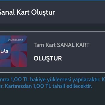 Trabzon Ulaşım Uygulamasında Sanal Kartı Kullanamama