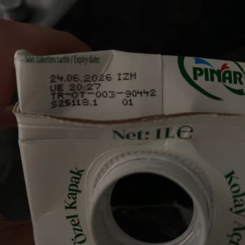Pınar Organik Sütte Parçacık Sorunu Güvenimi Sarsıyor