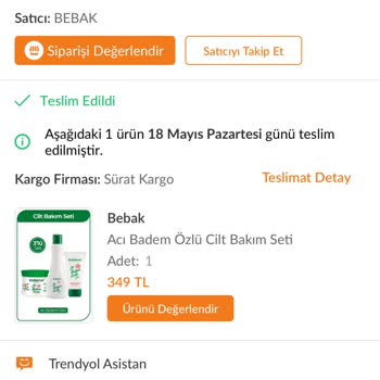Teslim Edildi Görünen, Gerçekte Ulaşmayan Sürat Kargo