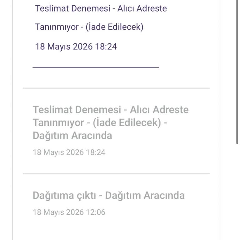 Hepsijet Kargo Adres Tanınmıyor Ve Dağıtım Bölgesi İtirazı