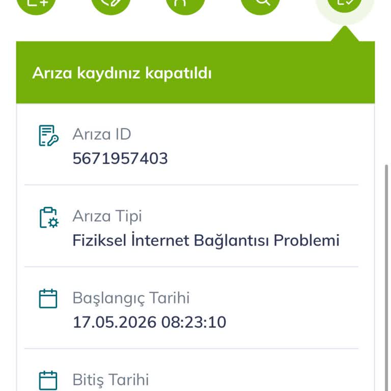 İnternet Bağlantısı Kesintisi Ve Haksız Arıza Kaydı Kapatılması