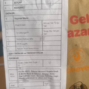 Kova Patates İçin Ödediğim Ücret Karşılığında Küçük Patates Ve Zorunlu Kupon Teklifi