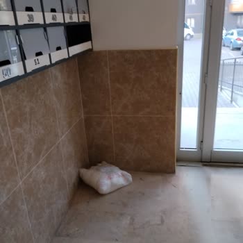 PTT Kargo Paketi Kapıya Getirilmeden Dış Girişte Bırakıldı
