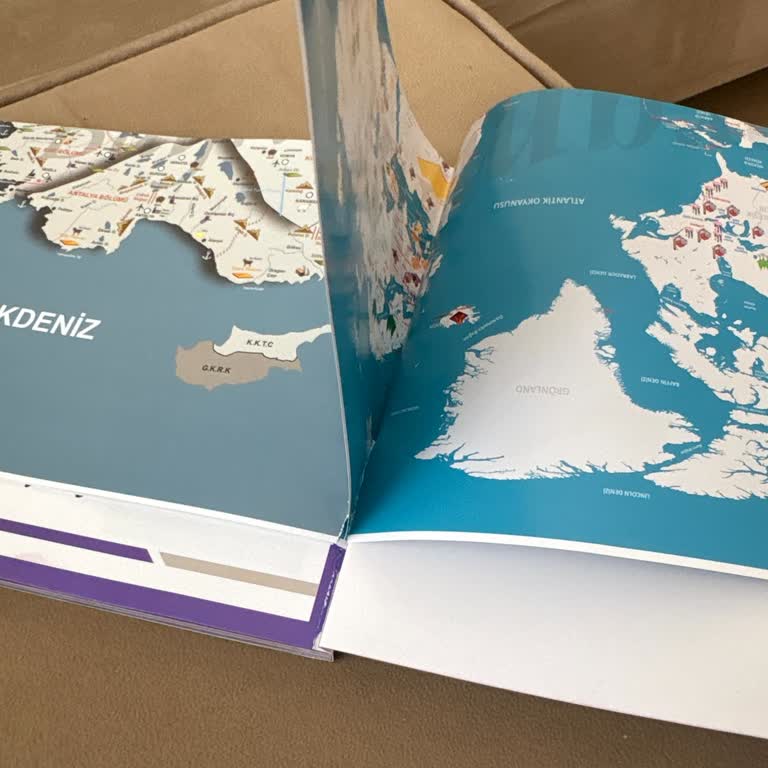 Posteri Kitaba Yapışık Gönderildi, Ayrı Olarak Kullanılamıyor