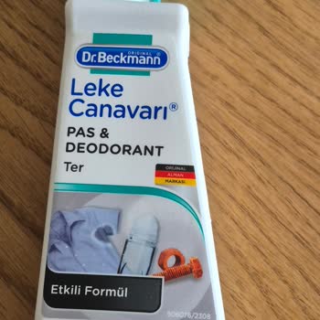 Dr. Beckmann Leke Çıkarıcı Pantolon Rengine Zarar Verdi