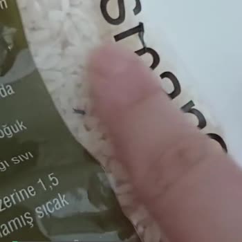 A101 Ovadan Pirinç, Vadesi Geçmeyen Paket, Böcekli