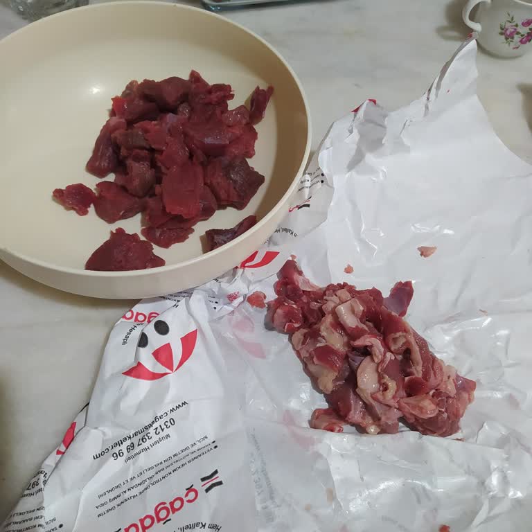 Dana Kuşbaşı Paketi Yanıltıcı: Çoğu Yağ, Az Et