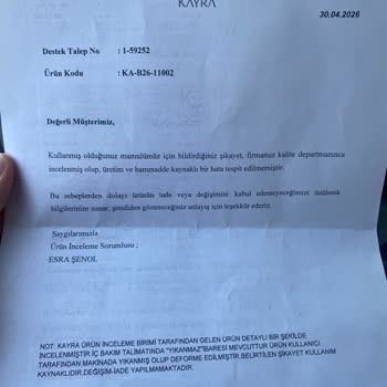 Yanlış Yıkama Bilgisi Nedeniyle Çekilen Gömlek İçin İade, Değişim Ve Hediye Çeki Talebi