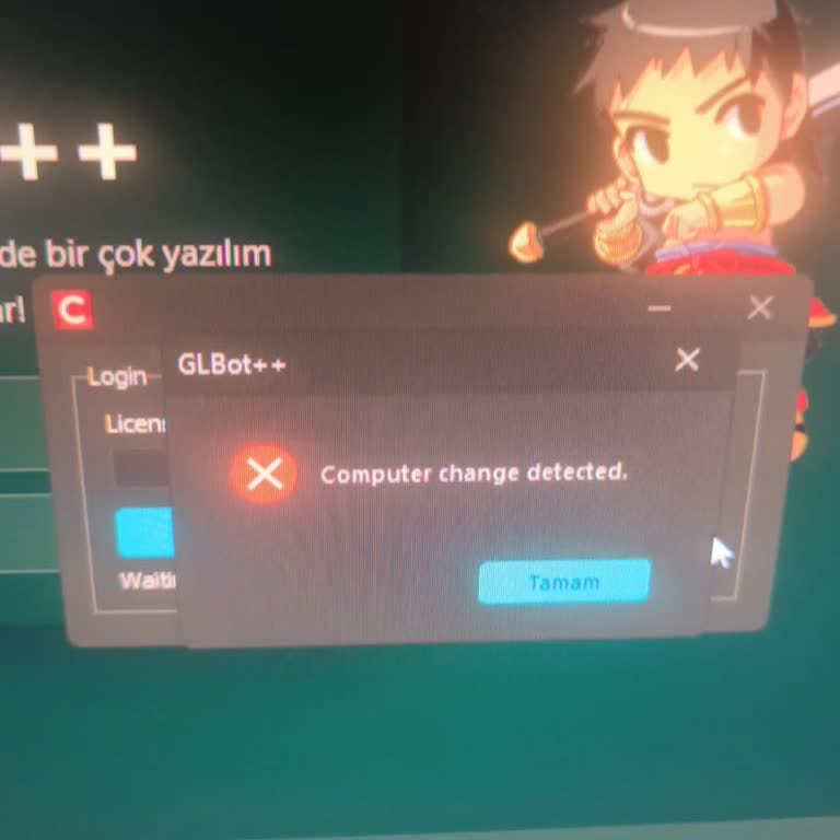 Memorybreak Platformunda Bilgisayar Değişikliği Hatası Nedeniyle Giriş Yapamıyorum