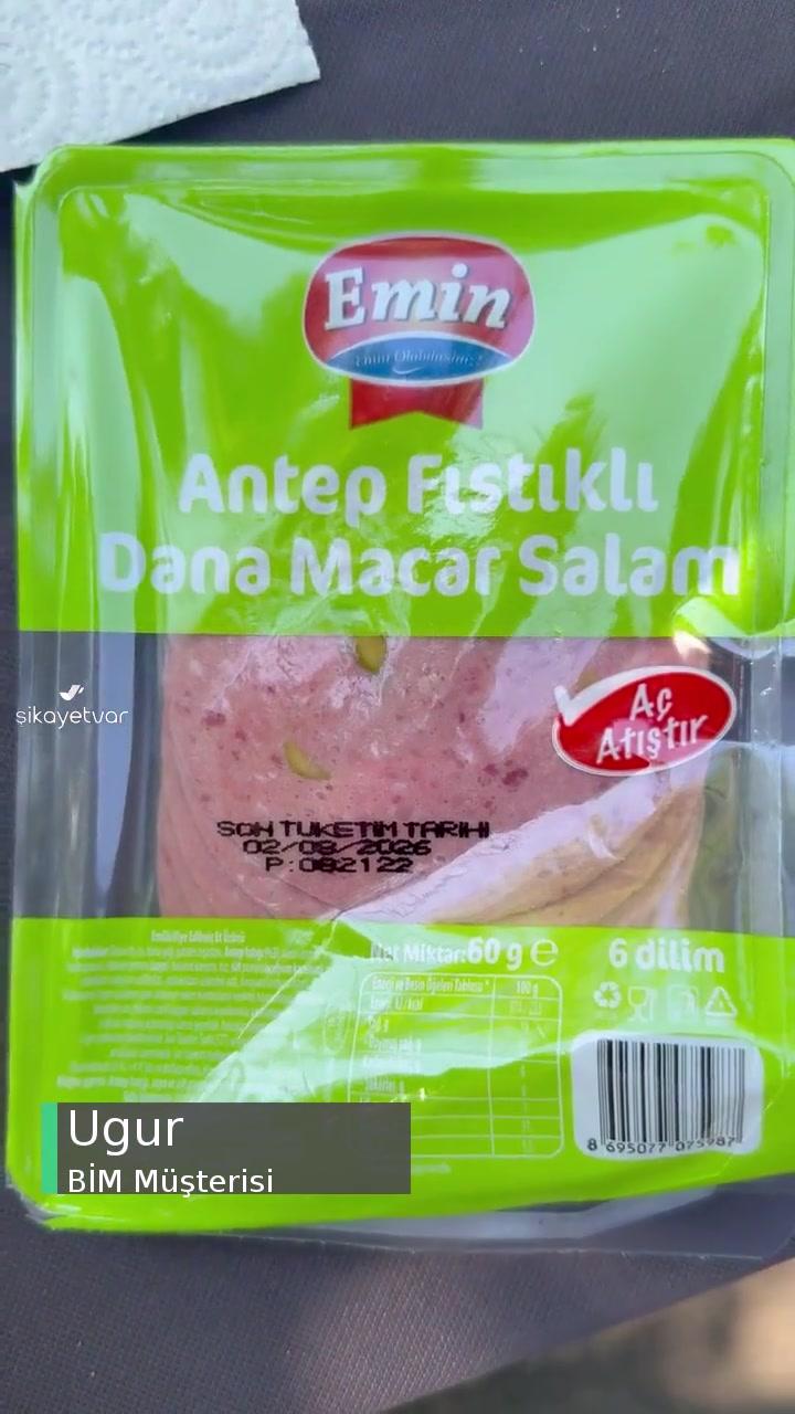 BİM Salamdan Küf Çıktı! videonun kapak resmi
