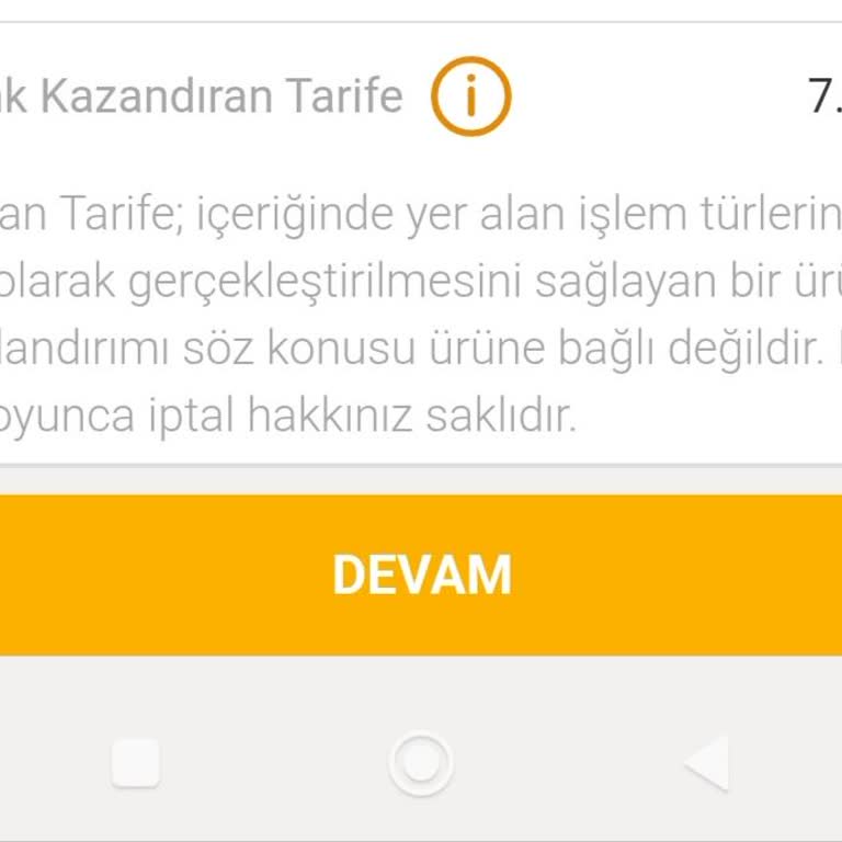 VakıfBank Kazandıran Tarife Ücret İadesi Reddi