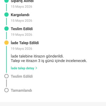 Kusursuz Gönderdiğim Montta Haksız İade Talebi
