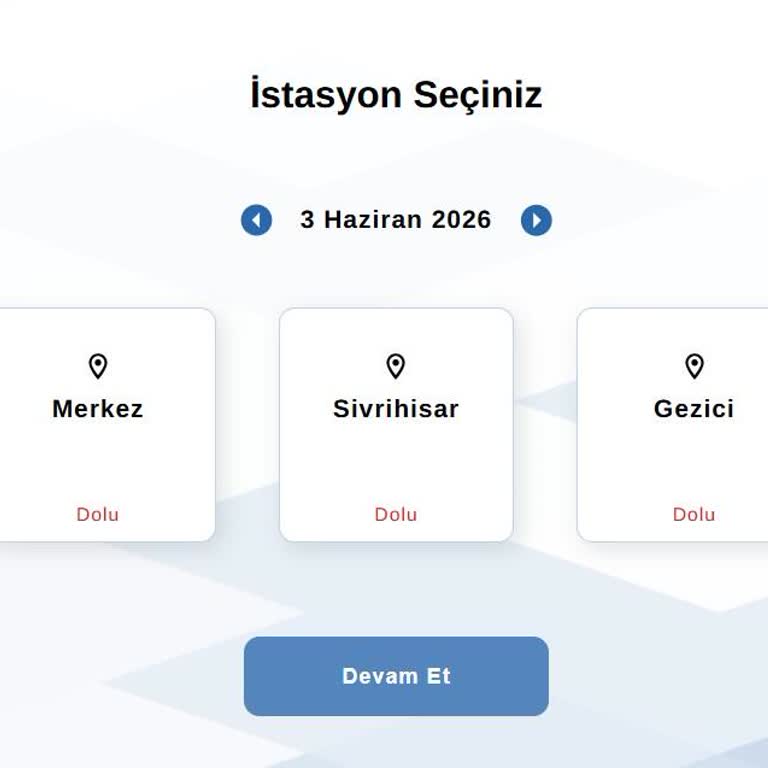 Muayene Süresi Dolmadan Randevu Açılmayan Tüvtürk Eskişehir Sorunu