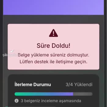 Epinfy Doğrulama Yapamıyorum, Belgeleri Yüklediğim Halde Kabul Etmiyor