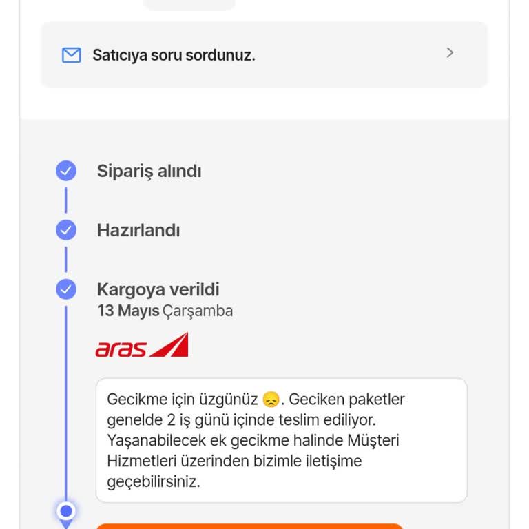 Aras Kargo Şubesinin Teslimat Sınırı Bahaneleriyle Kargonun Reddedilmesi Ve Çelişkili Bilgi
