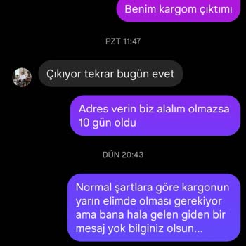 İki Hafta Geçen Parfüm Siparişim Kargoya Verilmedi Ve Cevapsız Bırakıldı
