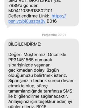 Kargo Takibi Ve Teslimat Gecikmesi İçin Acil Açıklama Talebi