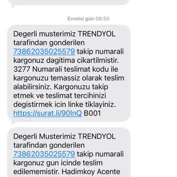 Hadımköy Şubesinde Tekrarlanan Teslimat Sorunları Ve İade Talebi