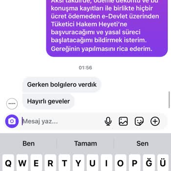 H&R Butik’te 14 Günlük Cayma Hakkı İhlali Ve Kargo Ücreti Talebi