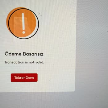 Sanal POS Ödeme Başarısızlığı Ve Ciddiyetsiz Destek