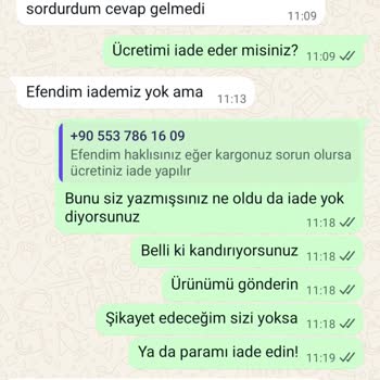 Semre Butik'te Sipariş Gönderilmedi, Para İadesi Yapılmadı