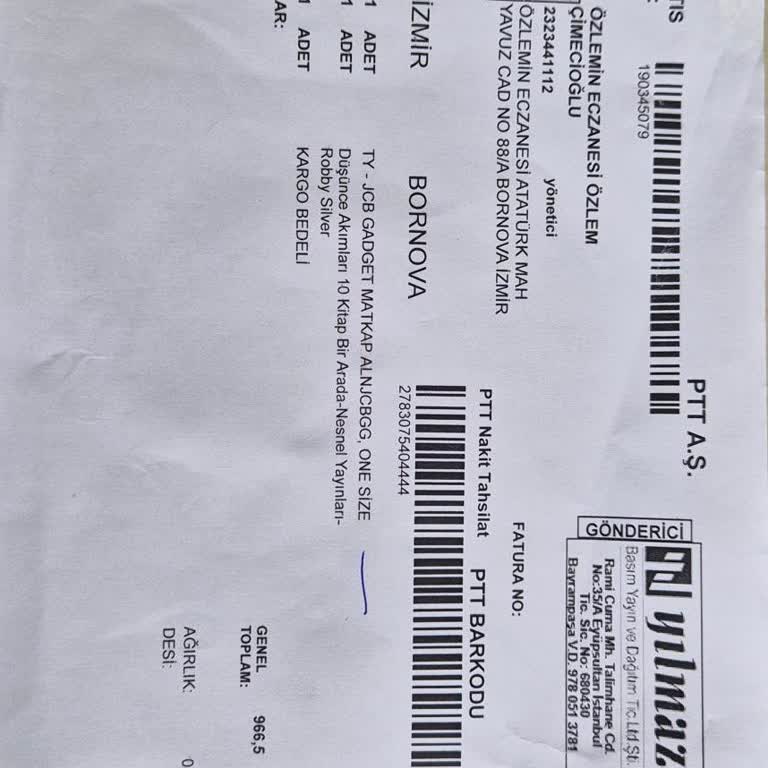 İzinsiz Gönderim Ve Yanıltıcı Kargo Belgesi İçin 996,50 TL İadesi Talebi