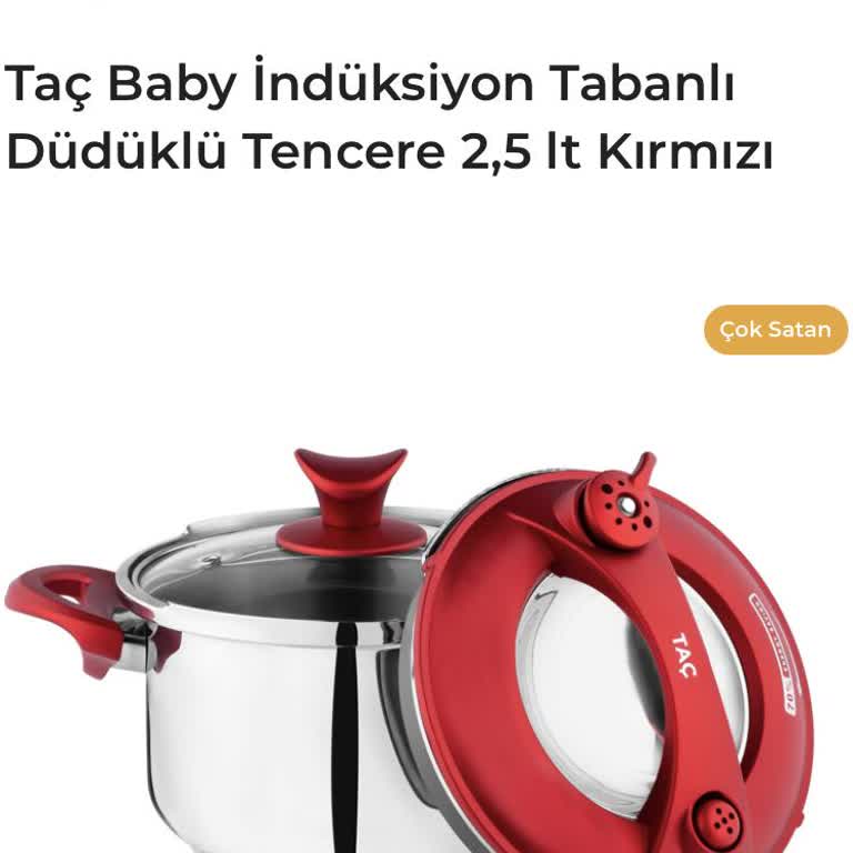 Sibop Aparatı Kırılan Taç Düdüklü Tencere Kapağı İçin Yedek Parça Ve Tamir Talebi