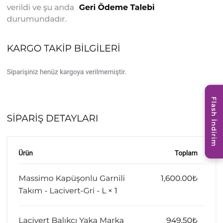 Organic Scarfs Yanlış Ve Eksik Ürün Gönderimi, Hatalı Ödeme Ve Cevapsız Müşteri Hizmetleri