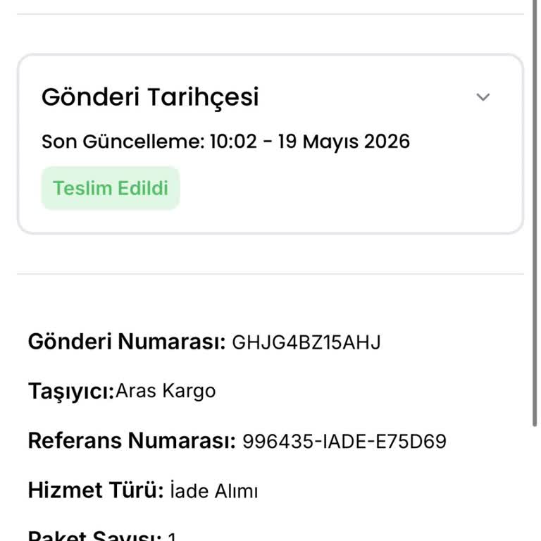Touché Privé İademin Alınıp Alınmadığını Ve Para İademin Ne Zaman Yapılacağını Öğrenemiyorum