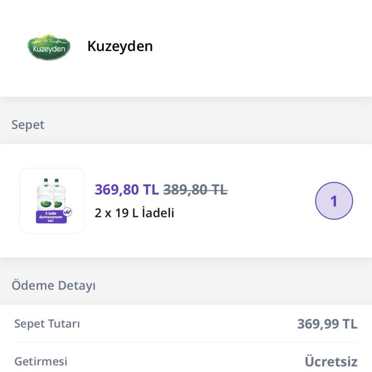 Planlı Su Siparişimde Saat 13.30’a Kadar Gecikme Ve Bilgilendirme Eksikliği