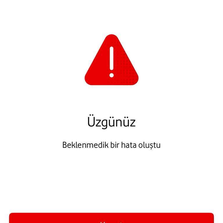 Vodafone'da İki Gün Süren Çark Sorunu Ve Yetersiz Müşteri Desteği