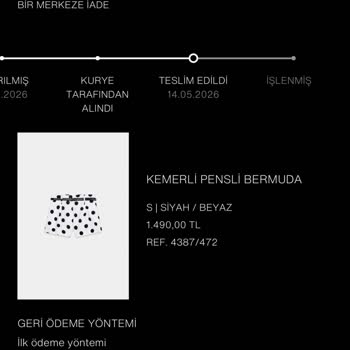 Zara'nın İade Süreci 72 Saat İçinde İşlenmedi, 9000 TL Geri Ödeme Alınamadı
