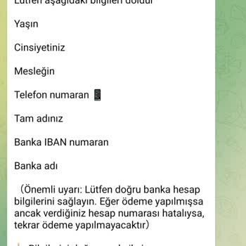 Telegram Üzerinden Gelen Sahte Trendyol Sipariş Grubu İddiası Ve Kişisel Veri Güvenliği Endişesi
