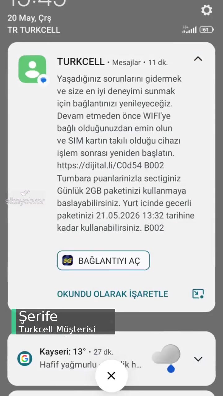 Turkcell Ve Bitmeyen Sorunlarımız videonun kapak resmi