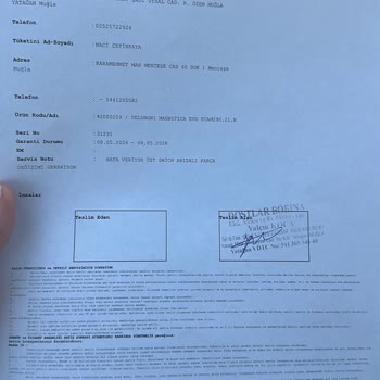 Defolu Delonghi Kahve Makinesi İçin İade Reddi Ve Süreç Sorunu