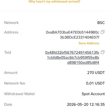 ERC20 Yatırımı İçin Gönderdiğim 12.300 TL Hesaba Yansımadı Ve Sorumluluk Reddi