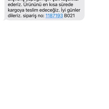 Organic Scarfs 529 TL Çekilen Çift Siparişin İadesi ve İptali Talebi