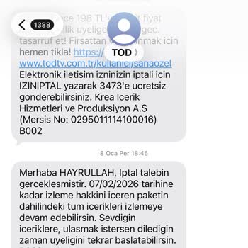İptal Edilen Paketin Yetkisiz 1.400 TL Çekimlerine İade Talebi