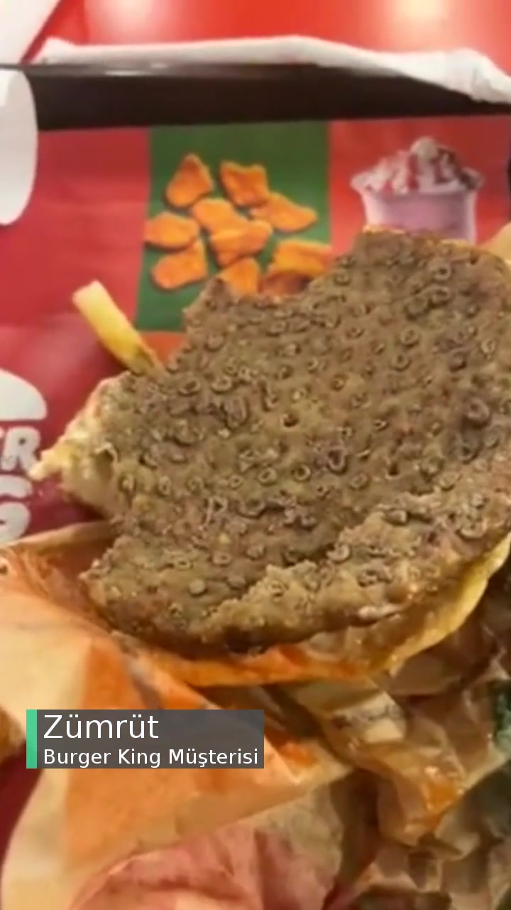 Burger King Et Çiğ Ve Plastik Gibi videonun kapak resmi