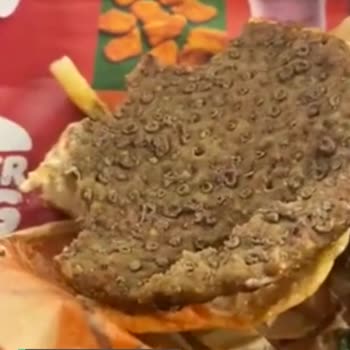 Burger King Et Çiğ Ve Plastik Gibi