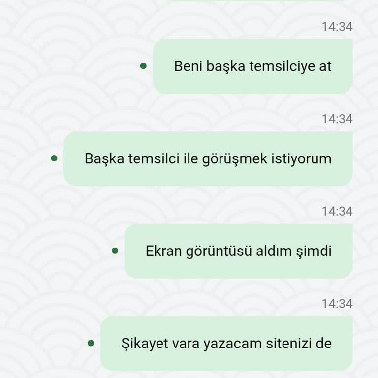 10.000 TL Kazancım Ödenmedi Ve Destek Oyalayıcı